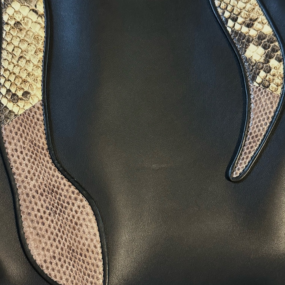 NWT | Tory Burch Large Snake Tote Bag - Picture 14 of 16